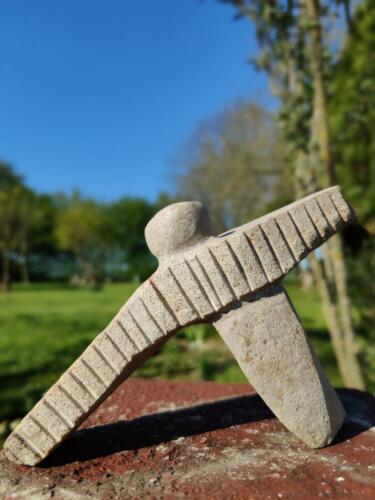 Sans titre-2012-Pierre de Grès de Courgeoust-H.13 x L.55 x Prof.18 cms