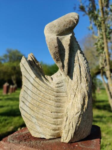 Sans mentir-2013-Pierre de Grès de Courgeoust-H.32 x L.17 x l.16 cms