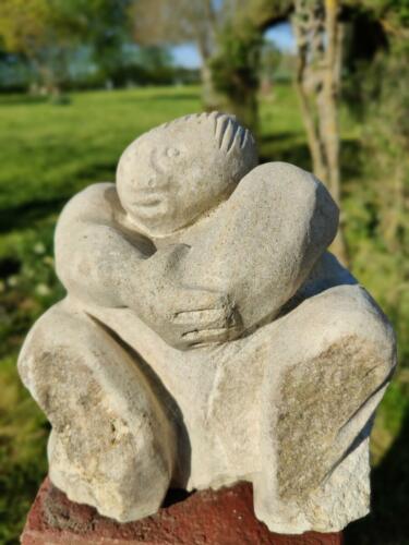 J'ai failli attendre-2017-Pierre de Courgeoust-H.24 x L.23 x Prof.17 cms