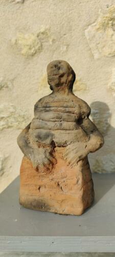 "Les Variations" -2021- Terre cuite -Argile de Courgeoust- H.23 x L.11 x P.9 cms