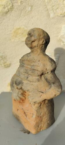 "Les Variations" -2021- Terre cuite -Argile de Courgeoust- H.23 x L.11 x P.9 cms