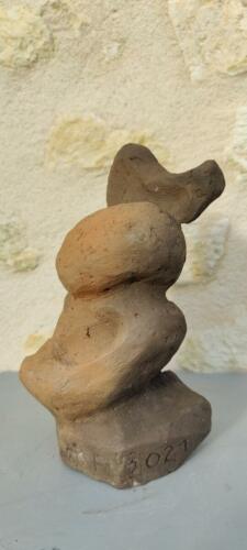 "Les Variations" -2021- Terre cuite - Argile de Courgeoust- H.19,5 x L.10,5 x P.8,5 cms