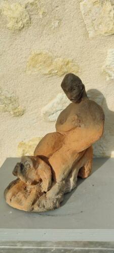 "Les Variations" -2021- Terre cuite - Argile de Courgeoust- H.20 x L.14 x P. 18 cms